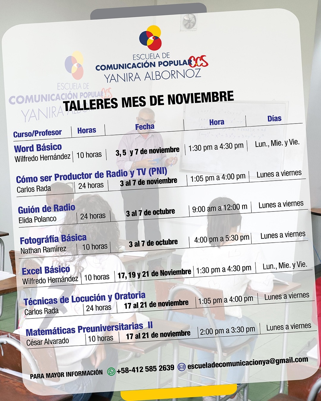 Cursos