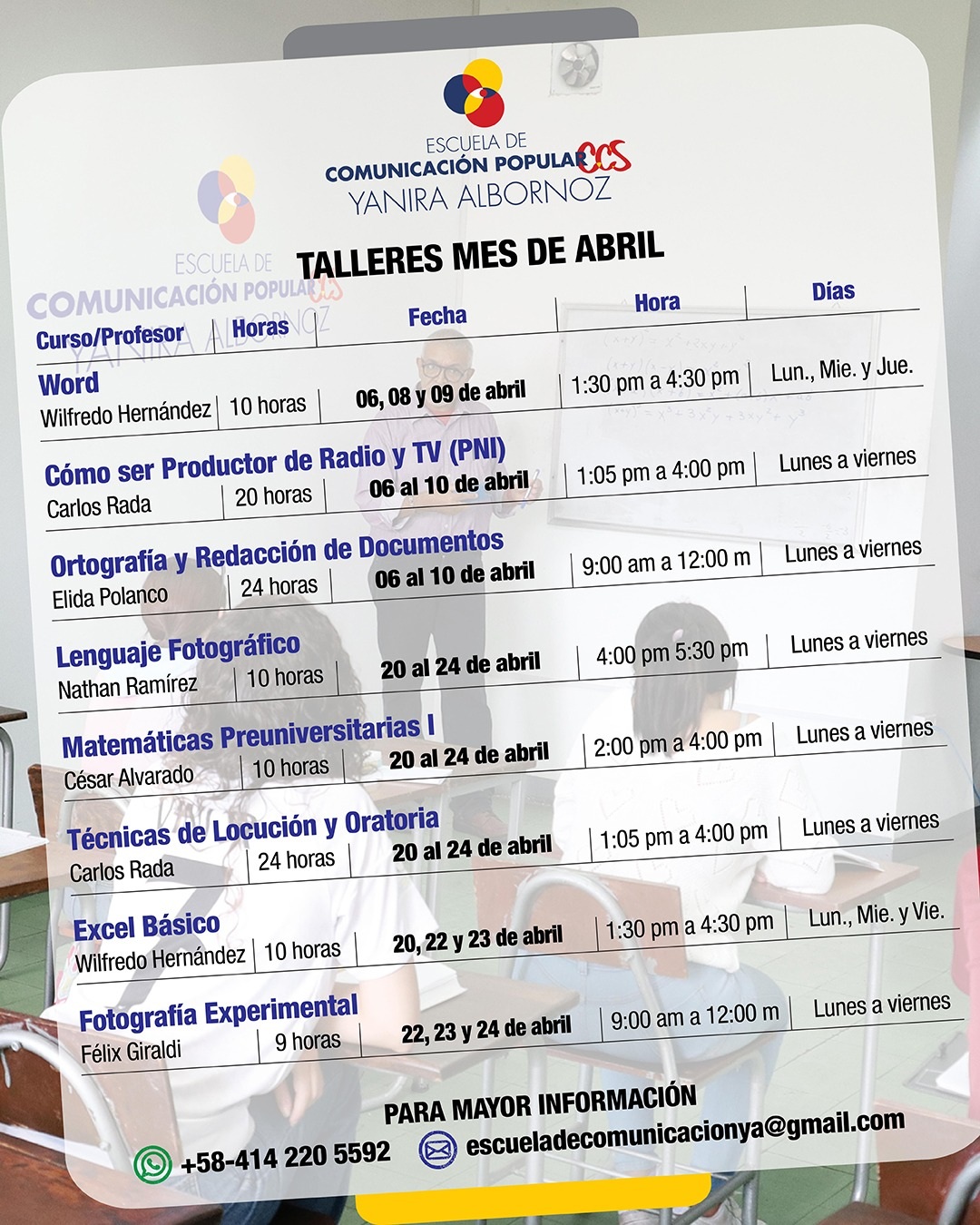 Cursos